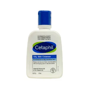 Cetaphil অয়েলি স্কিন ক্লিনজার, কম্বিনেশন থেকে অয়েলি ও সেনসিটিভ ত্বকের জন্য 125ml