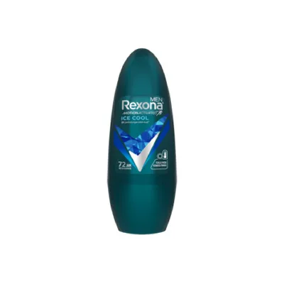 Rexona Men মোশন অ্যাক্টিভেটেড Ice Cool রোল অন ডিওডোরেন্ট 45ml