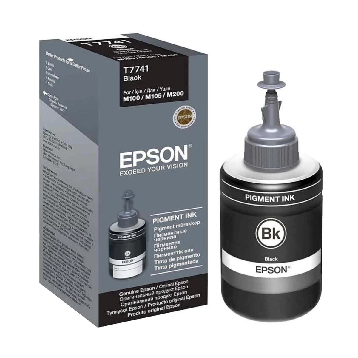 Epson C13T774100 140ml Black Ink Bottle