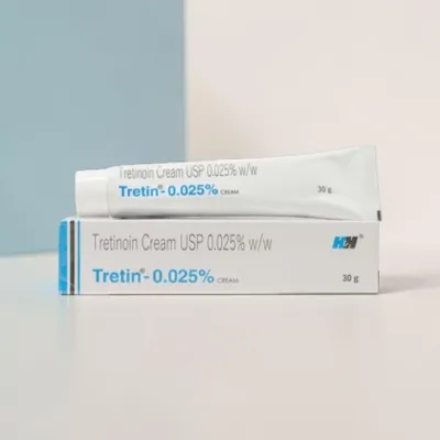 H&H Tretin ট্রেটিনোইন 0.025% ক্রিম USP 30g