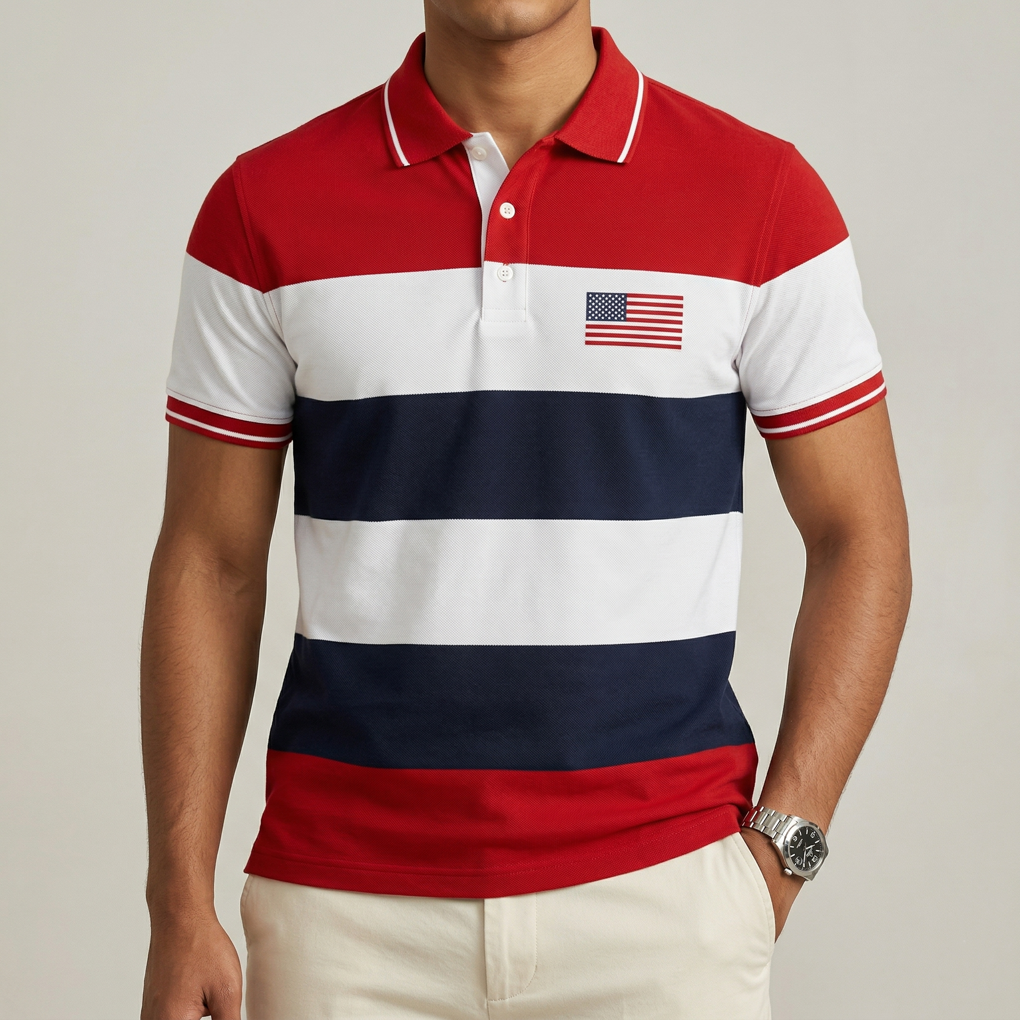 PK কটন হাফ হাতা পোলো শার্ট – M, L, XL