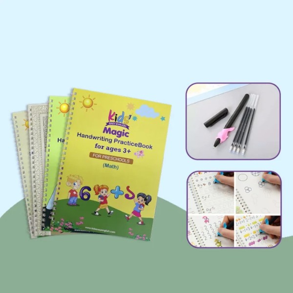 ম্যাজিক হ্যান্ডরাইটিং প্র্যাকটিস বুক