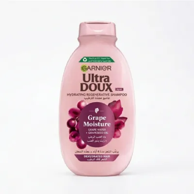 Garnier Ultra Doux Grape Moisture Hydrating Regenerative Shampoo 600ml (Egypt)