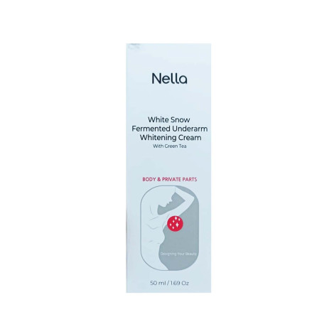 Nella White Snow Fermented আন্ডারআর্ম হোয়াইটেনিং ক্রিম 50ml