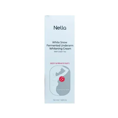 Nella White Snow Fermented আন্ডারআর্ম হোয়াইটেনিং ক্রিম 50ml
