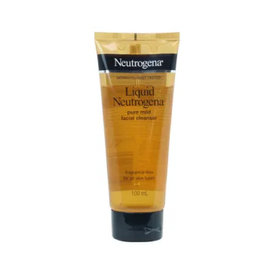Neutrogena লিকুইড পিওর মাইল্ড ফেসিয়াল ক্লিনজার 100ml