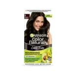 Garnier Color Naturals Creme Riche পারমানেন্ট হেয়ার কালার 3 Darkest Brown 70ml+60g
