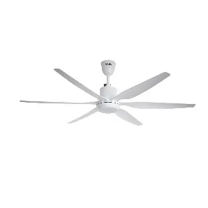 Qulik Silex 54" ABS ব্লেড আন্ডার লাইট রিমোট সিলিং ফ্যান (সাদা) Q-6507-W