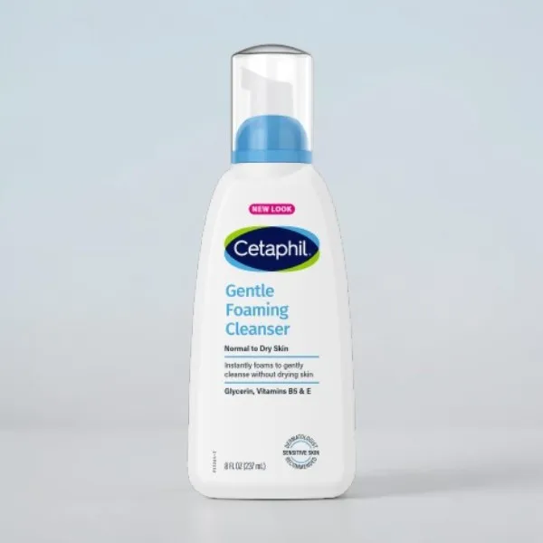 Cetaphil জেন্টল ফোমিং ক্লিনজার, নরমাল থেকে ড্রাই সেনসিটিভ স্কিন 237 মিলি