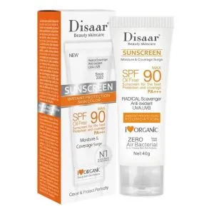 Disaar SPF90 Max অয়েল ফ্রি সানস্ক্রিন প্রোটেকশন ক্রিম - 40g