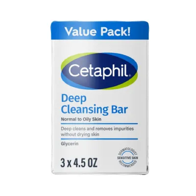Cetaphil ডিপ ক্লেনজিং বার 127g