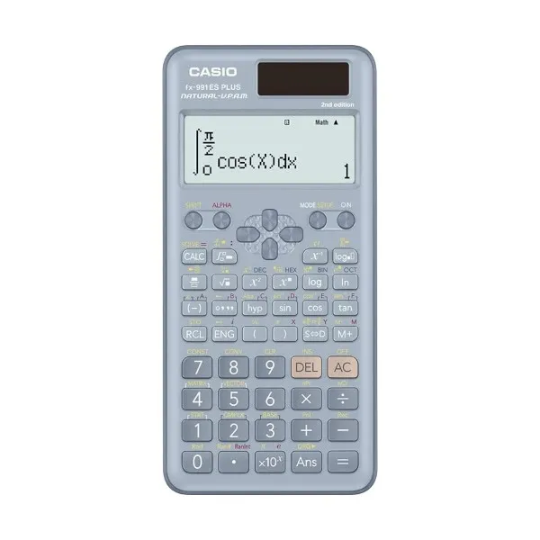 Casio FX-991ES Plus 2nd Edition 12 ডিজিট (10 & 2) নন-প্রোগ্রামেবল সায়েন্টিফিক ক্যালকুলেটর ব্লু