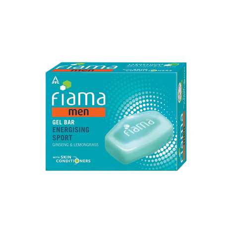 Fiama Men Ginseng & Lemongrass Gel Bar 125g (India)