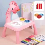 বাচ্চাদের পেইন্টিং প্রজেক্টর টেবিল