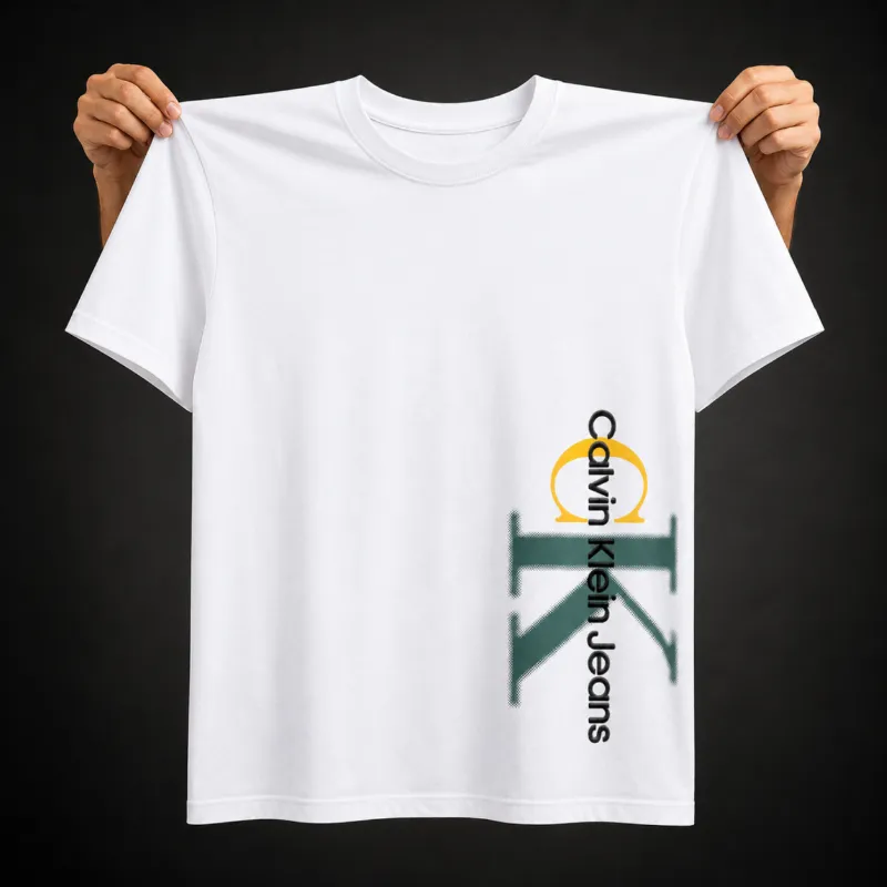 Export Brand সামার টি-শার্ট - সাদা