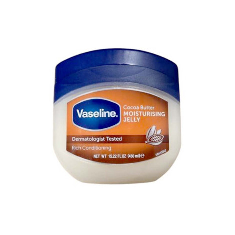 Vaseline কোকো বাটার ময়শ্চারাইজিং জেলি পেট্রোলিয়াম জেলি ৪৫০মি.লি. (UAE)