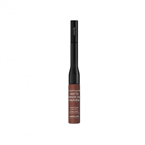 Absolute New York Matte Made In Heaven Liquid Lipstick & Liner Duo - MLIH05 - Hostile (China)