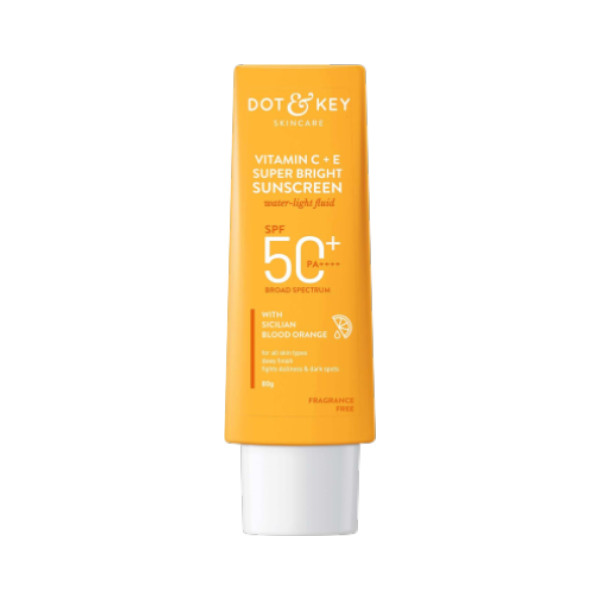 Dot & Key Vitamin C + E সুপার ব্রাইট সানস্ক্রিন SPF50+ PA++++ 80g