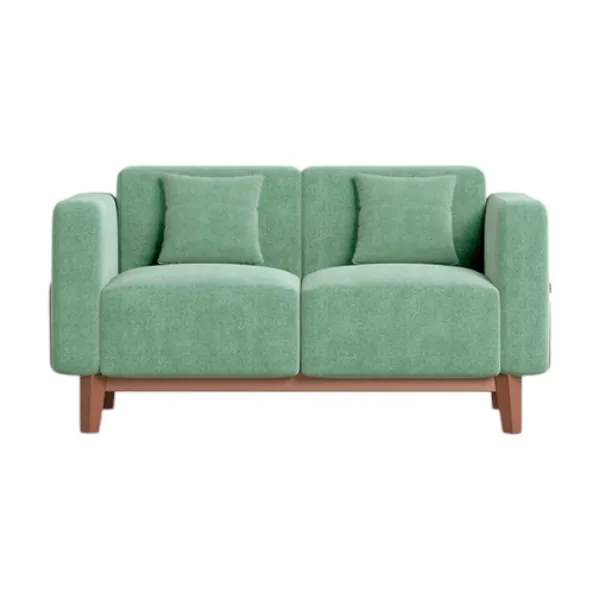 Regal Vienna কাঠের ডাবল সোফা SDC-367-3-1-20 (ফ্যাব্রিক 2140)