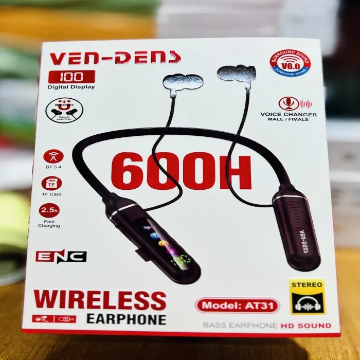 VEN-DENS 600H ওয়্যারলেস ইয়ারফোন AT31