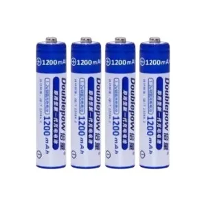 Doublepow AA 1200mAh NiMH রিচার্জেবল ব্যাটারি (4 পিস)
