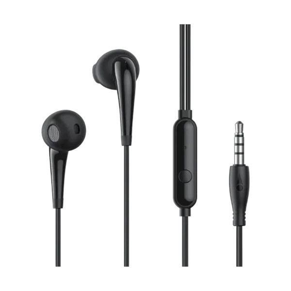 Oraimo Halo 2S ইন-ইয়ার ওয়ায়ার্ড ব্ল্যাক ইয়ারফোন