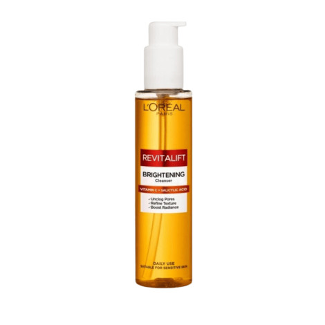 L'Oreal Revitalift ভিটামিন C + স্যালিসাইলিক অ্যাসিড ব্রাইটেনিং ক্লিনজার 150ml