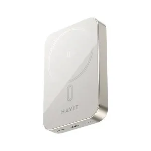 HAVIT PB5228 10000mAh 20W ম্যাগনেটিক ওয়্যারলেস পাওয়ার ব্যাংক