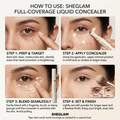 Sheglam Complexion Boost কনসিলার - বাটারক্রিম শেড