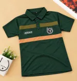 Baby Polo Shirt in Soft Fabric with Embroidery, 3-4Y to 9-10Y