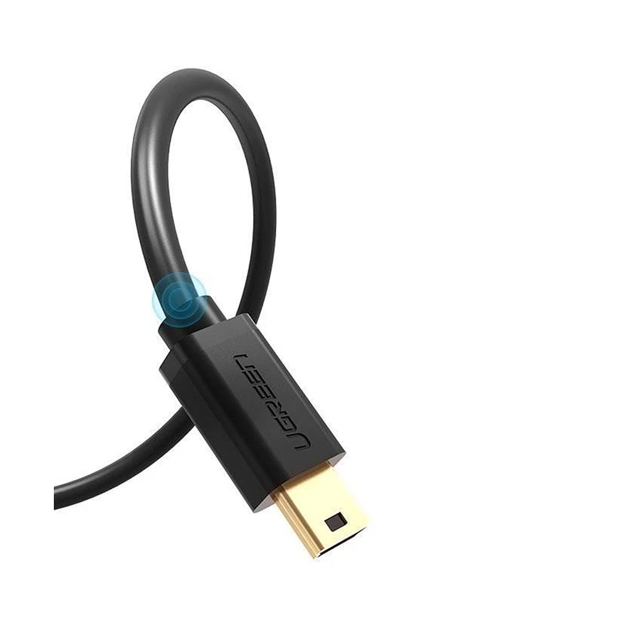 UGREEN US132 USB to Mini USB Camera Cable 1.5 Meter Black