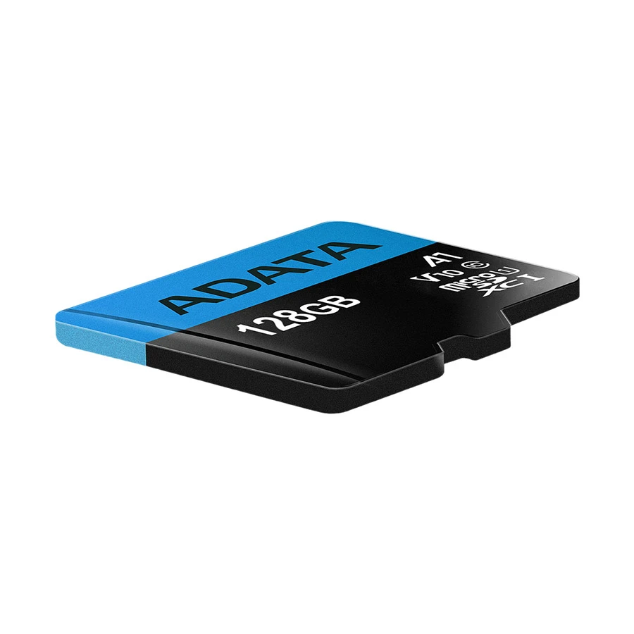 ADATA Premier 128GB MicroSDXC UHS-I V10 Memory Card with Adapter