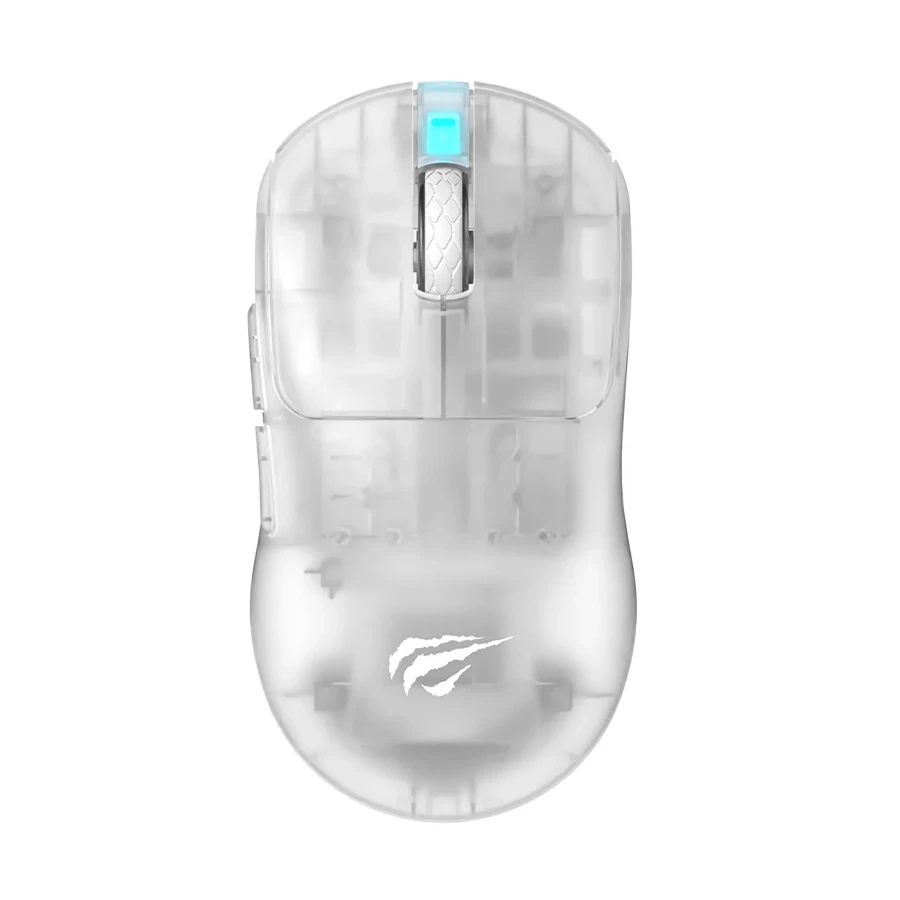 Havit MS970WB Pro Multi Mode Transparent White Gaming Mouse