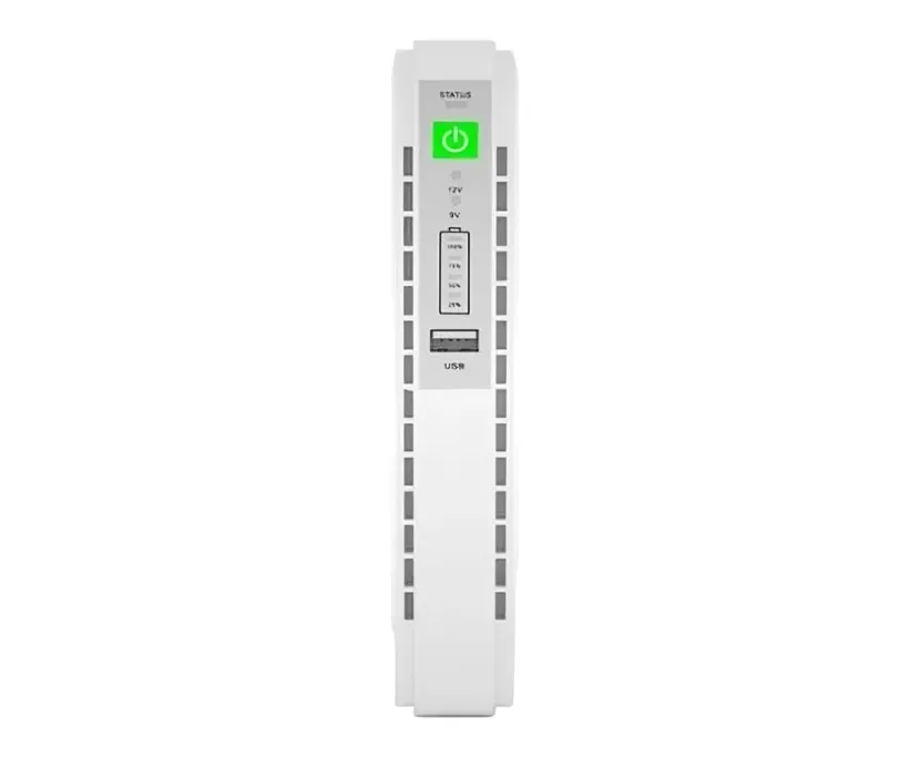 SKE POE 432P মিনি DC UPS 25 ওয়াট 5V, 9V, 12V এবং PoE সাপোর্ট 15/24V – 10400mAh