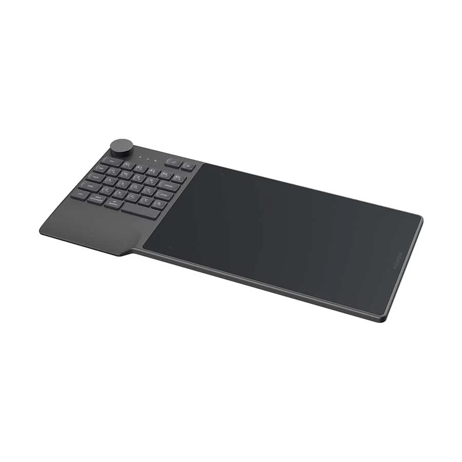 Huion Inspiroy Keydial KD200 Bluetooth Drawing Tablet Metal Grey