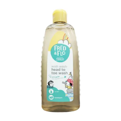 Tesco Fred & Flo Soft & Gentle হেড টু টো বেবি ওয়াশ 500ml