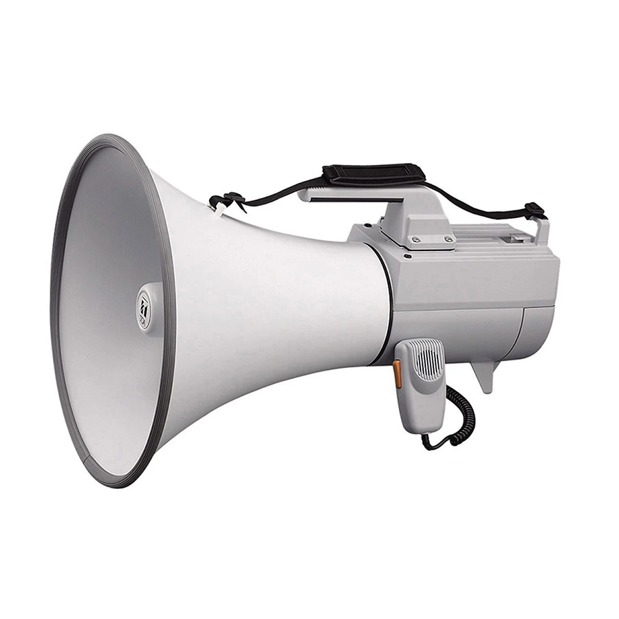 TOA ER-2230W 45W Shoulder Megaphone with Whistle Light Gray