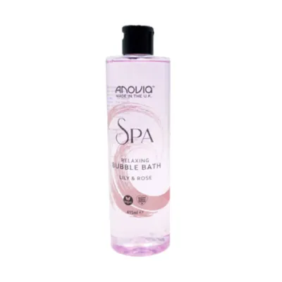 Anovia Spa Relaxing লিলি ও রোজ বাবল বাথ 415 মিলি