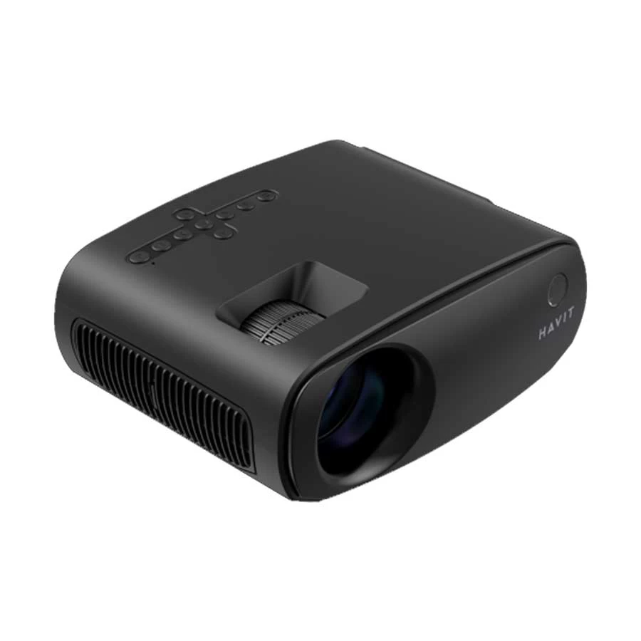 Havit PJ207 (110 Lumens) 1080p Full HD Black Portable Projector
