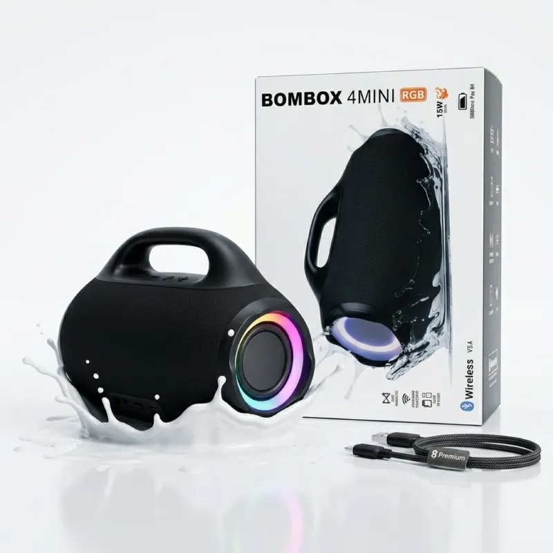 BOMBOX 4MINI RGB ওয়্যারলেস স্পিকার