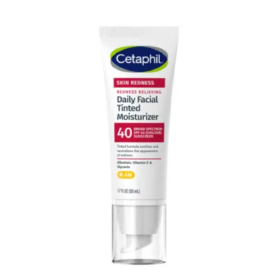 Cetaphil Skin Redness ডেইলি টিন্টেড ময়েশ্চারাইজার সানস্ক্রিন AM SPF40 50ml