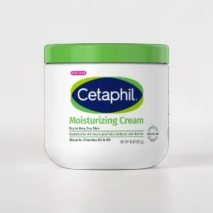 Cetaphil ময়েশ্চারাইজিং ক্রিম, ড্রাই থেকে ভেরি ড্রাই স্কিন 453g
