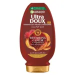 Garnier Ultra Doux রিস্টোরিং ক্যাস্টর অয়েল ও আমন্ড অয়েল কন্ডিশনার 360 মিলি