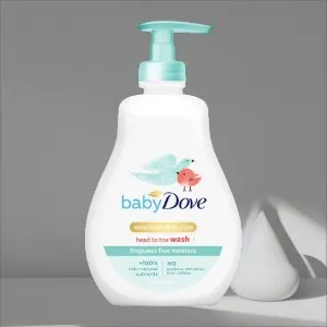 Dove Baby Fragrance Free Moisture হেড টু টো বেবি ওয়াশ 400ml