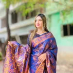 সিরাজগঞ্জের পিওর সিল্ক কাতান শাড়ি 12 হাত