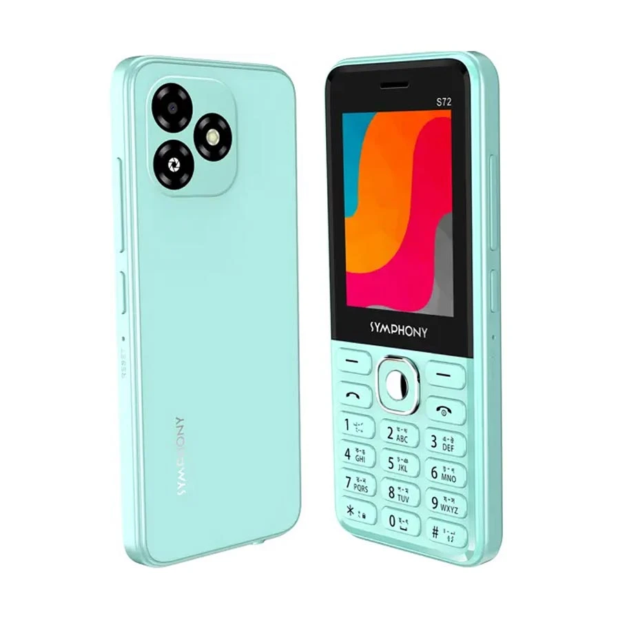 Symphony S72 Ocean Blue Dual SIM Feature Phone