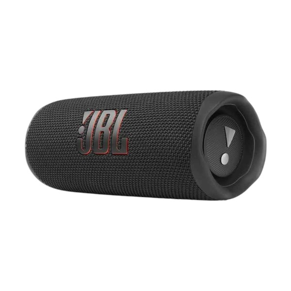 JBL Flip 6 ওয়াটারপ্রুফ ব্ল্যাক পোর্টেবল ব্লুটুথ স্পিকার