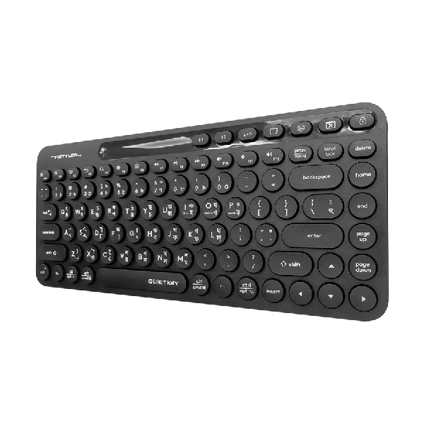 A4tech Fstyler FBK36C AS Dual Mode Black Mini Keyboard with Bangla