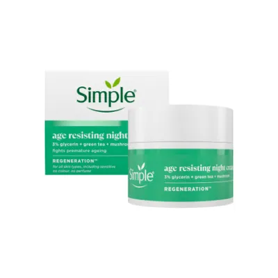 Simple এজ রেজিস্টিং নাইট ক্রিম 50ml