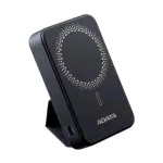 Adata R100 10000mAh 20W ম্যাগনেটিক ওয়্যারলেস চার্জিং পাওয়ার ব্যাংক, কালো